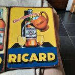 Ricard borden 24 x 32 en 20 x 30 ( skiër ) ., Ophalen of Verzenden, Zo goed als nieuw