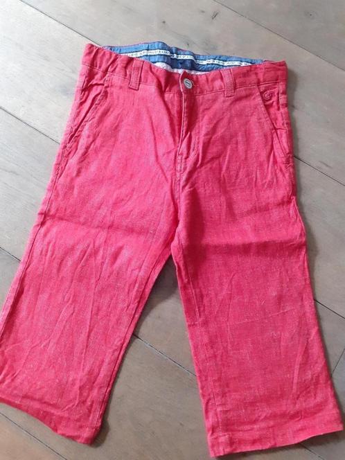 Maat 146 - Gymp - rode bermuda short, Kinderen en Baby's, Kinderkleding | Maat 146, Zo goed als nieuw, Jongen, Broek, Ophalen of Verzenden
