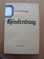 Livret ancien « Hindenburg »., Antiquités & Art, Enlèvement ou Envoi