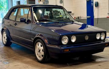 Golf 1gli cabriolet 1800 98cv, toute restaurée, Achat, Boîte manuelle, 2 portes, Tissu