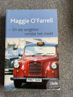 En we vergeten omdat het moet.  Maggie O’Farrell, Ophalen of Verzenden, Zo goed als nieuw
