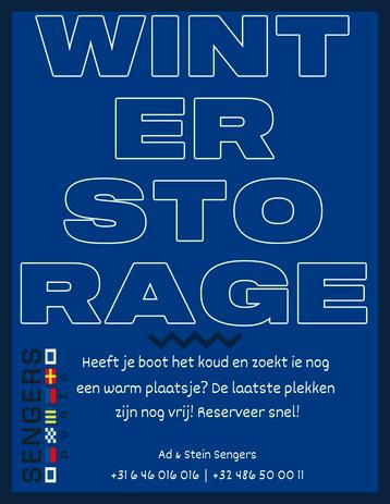 SENGERS WINTER STORAGE beschikbaar voor biedingen