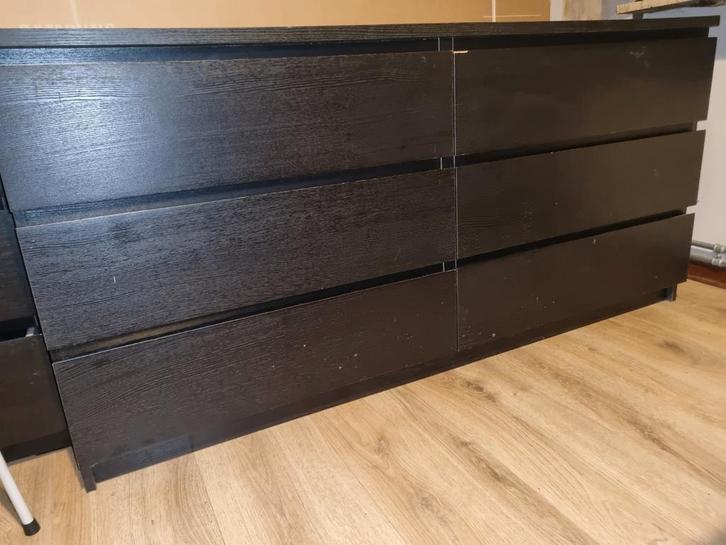 IKEA MALM 6 deurs., Huis en Inrichting, Kasten | Ladekasten, Gebruikt, Minder dan 100 cm, 100 tot 150 cm, 25 tot 50 cm, 5 laden of meer