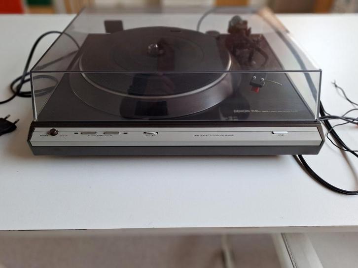 Denon DP-30L platendraaier, TV, Hi-fi & Vidéo, Tourne-disques, Utilisé, Tourne-disque, Enlèvement