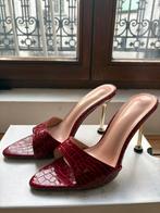 Red snake print Heels, Kleding | Dames, Schoenen, Verzenden, Zo goed als nieuw, Schoenen met hoge hakken, Rood