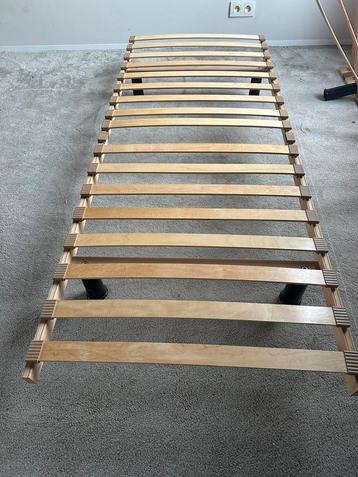 Lattenbodem 90cm op 2m, Huis en Inrichting, Slaapkamer | Matrassen en Bedbodems, Ophalen, Gebruikt, 90 cm, Eenpersoons