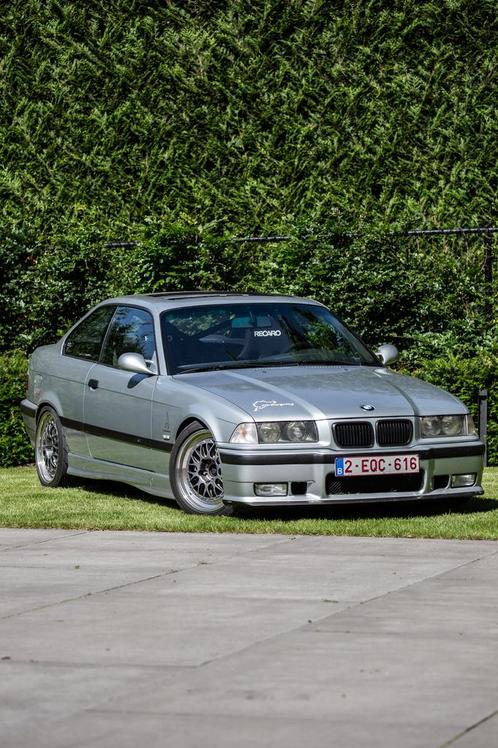 BMW E36 M3 3.2L, Auto's, BMW, Particulier, 3 Reeks, ABS, Benzine, Euro 4, 3 deurs, Handgeschakeld, Zilver of Grijs, Zwart, Stof