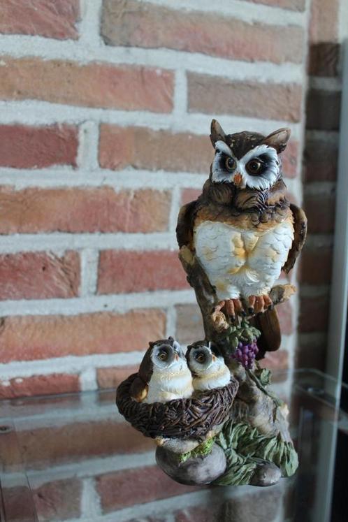 Series uiltjes, owls, hiboux., Verzamelen, Dierenverzamelingen, Zo goed als nieuw, Beeldje of Figuurtje, Vogel, Ophalen of Verzenden