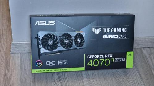 ASUS TUF RTX 4070 TI Super OC Edition 16gb gddr6x, Computers en Software, Videokaarten, Zo goed als nieuw, Nvidia, PCI-Express 4.0