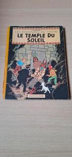 Tintin - Le temple du soleil - 1949, Gelezen, Eén stripboek, Ophalen of Verzenden, Hergé