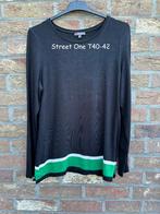 Street One zwarte trui T40-42, Kleding | Dames, Truien en Vesten, Ophalen of Verzenden, Gedragen, Maat 38/40 (M), Zwart