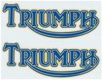 Triumph sticker set #1, Motoren, Verzenden