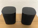 set Sonos One met Google assistent, Ophalen of Verzenden, Zo goed als nieuw, Front, Rear of Stereo speakers, Sonos