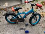 Kinderfiets 16inch met zijwieltjes, Fietsen en Brommers, Fietsen | Kinderfietsjes, Ophalen, Gebruikt, Minder dan 16 inch, Zijwieltjes