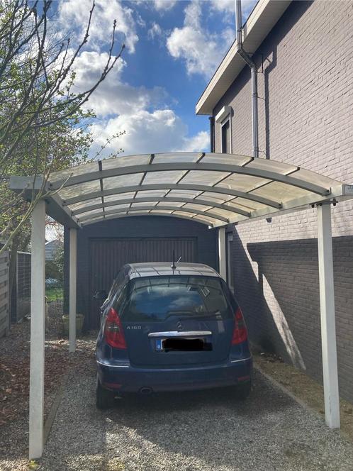 Japo metalen carport met plexiglas dak, Tuin en Terras, Overkappingen, Gebruikt, Carport, Ophalen