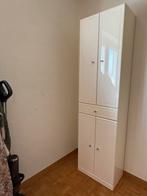 Witte kast, Huis en Inrichting, Kasten | Kleerkasten, Ophalen, 50 tot 100 cm, Zo goed als nieuw, Modern
