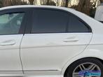 MERCEDES C KLASSE W204 WIT 650 links achter deur 2007-2011, Auto-onderdelen, Ophalen of Verzenden, Gebruikt, Mercedes-Benz, Deur