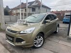 Ford kuga 2.0 diesel 4x4 automaat new model led full options, Autos, Cuir, Euro 5, Noir, Automatique