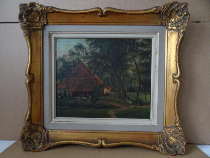 Tableau ancien B Claessens B. Claessens peinture 1917, Antiquités & Art, Art | Peinture | Classique, Enlèvement ou Envoi