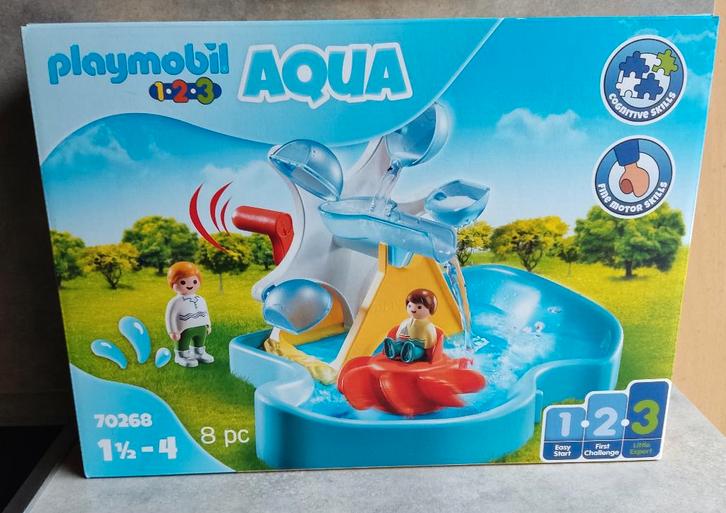 playmobil aqua 70268 waterrad met carrousel, Enfants & Bébés, Jouets | Playmobil, Neuf, Ensemble complet, Enlèvement ou Envoi