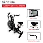 PH Fitness Airbike - Professionele Luchtweerstand Fiets met, Sport en Fitness, Fitnessmaterialen, Ophalen of Verzenden, Nieuw