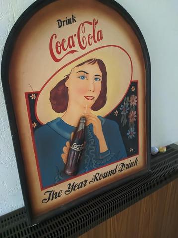 Assiette pub vintage et rétro Coca-Cola