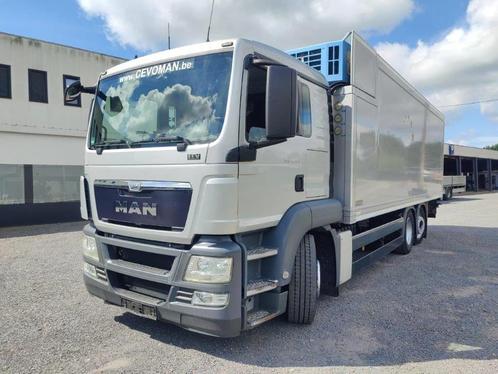 MAN TGS 26.320 Euro 5 Frigo, Autos, Camions, Entreprise, MAN, Diesel, Euro 5, Automatique, Argent ou Gris, TVA déductible