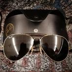 Vintage BL Ray Ban Bausch & Lomb Gold Aviators G15 Gray 58mm, Handtassen en Accessoires, Zonnebrillen en Brillen | Dames, Ophalen