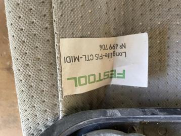 Sac aspirateur Festo, Enlèvement