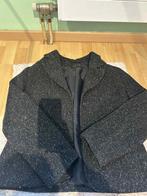grijs kort jasje adixme maat 44, Enlèvement ou Envoi, Comme neuf, Taille 42/44 (L), Gris