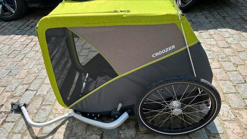 Te koop Croozer fietskar voor hond tot 40 kg, en bench, Fietsen en Brommers, Fietsaccessoires | Aanhangwagens en Karren, Ophalen
