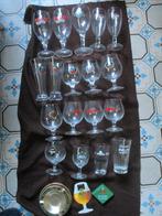 Lot 18 glazen PALM plus  asbak plus 2 flessentrekkers, Verzamelen, Biermerken, Ophalen, Zo goed als nieuw, Glas of Glazen, Palm