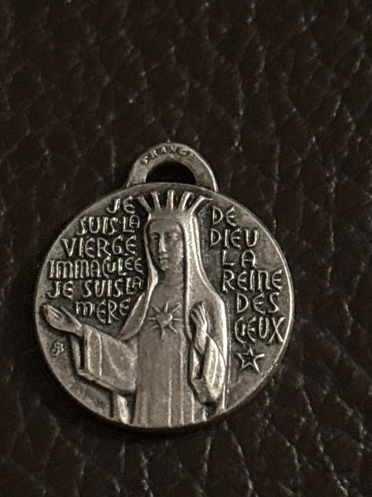 Religieze zilveren medailles, Antiek en Kunst, Antiek | Zilver en Goud, Zilver, Ophalen of Verzenden