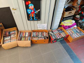 DVD-lot (Ongeveer 400 stuks) beschikbaar voor biedingen