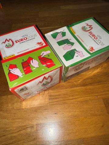 2x Panini Euro 2008 Sealed Boxes beschikbaar voor biedingen