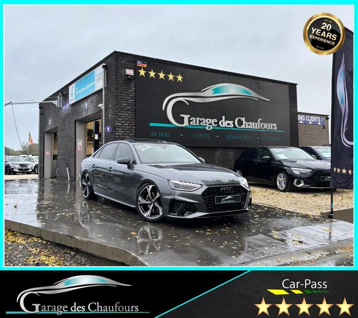 Audi A4 Limousine -! Volledige S-lijn! - T. Opening - Eu6E, Auto's, Audi, Bedrijf, Te koop, A4, ABS, Achteruitrijcamera, Adaptive Cruise Control