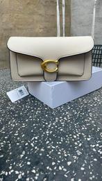 Handtas, Handtassen en Accessoires, Tassen | Damestassen, Ophalen, Zo goed als nieuw, Beige, Handtas