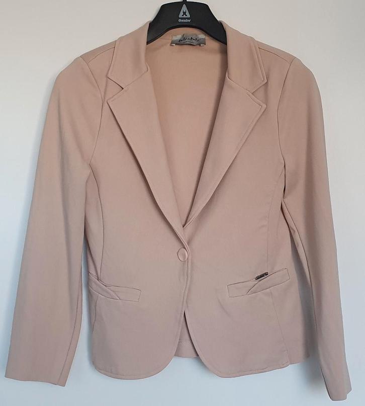 Blazer Amélie & Amélie maat S, Kleding | Dames, Jasjes, Kostuums en Pakken, Zo goed als nieuw, Jasje, Maat 36 (S), Roze, Verzenden