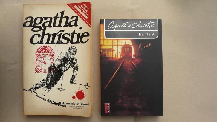 Agatha Christie : diverse titels - zie beschrijving + foto's, Boeken, Detectives, Gelezen, Ophalen of Verzenden