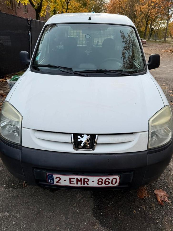 Peugot Partner te koop, Auto's, Bestelwagens en Lichte vracht, Particulier, Peugeot, Benzine, Wit, Ophalen