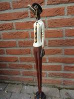 beeld xl Hr wind large windhond hond gentleman sculptuur, Antiek en Kunst, Ophalen of Verzenden