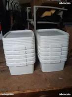 10 seaux alimentaire hermétique empilable rangement camping, Ophalen of Verzenden, Nieuw, Kunststof, Met deksel