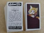 National Pets complete set 50 chromos dieren 1961, Ophalen of Verzenden, 1960 tot 1980, Dier