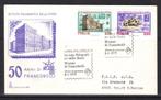 Postzegels Italië (3) : Diverse FDC's en brieven, Ophalen of Verzenden, Gestempeld
