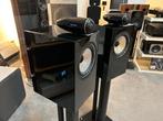 B&W 705S2 zwart, Enlèvement, Utilisé, Bowers & Wilkins (B&W), Haut-parleurs Frontaux, Arrière ou Stéréo