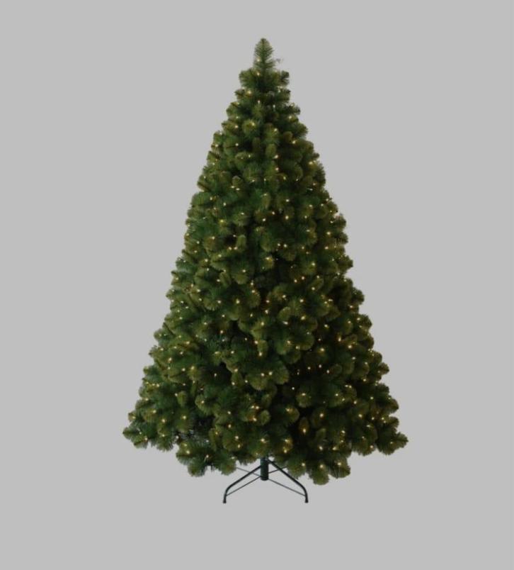 Luxe kunstkerstboom 550 led lampjes, dimbaar! 240 cm!, Diversen, Kerst, Zo goed als nieuw, Ophalen