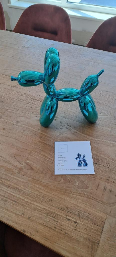 Balloon Dog (Jeff Koons) – met certificaat – nr. 896/999, Antiek en Kunst, Kunst | Beelden en Houtsnijwerken, Ophalen