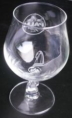 Palm Bier glas bierglas met doorschijnend logo en paard de v, Verzamelen, Biermerken, Ophalen of Verzenden, Nieuw, Palm