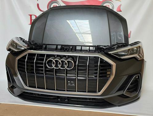Audi Q3 F3 83A LZ7S VOORBUMPER KOPLAMPEN VOORFRONT MOTORKAP, Auto-onderdelen, Carrosserie, Bumper, Gebruikt, Herkomst onderdeel bekend