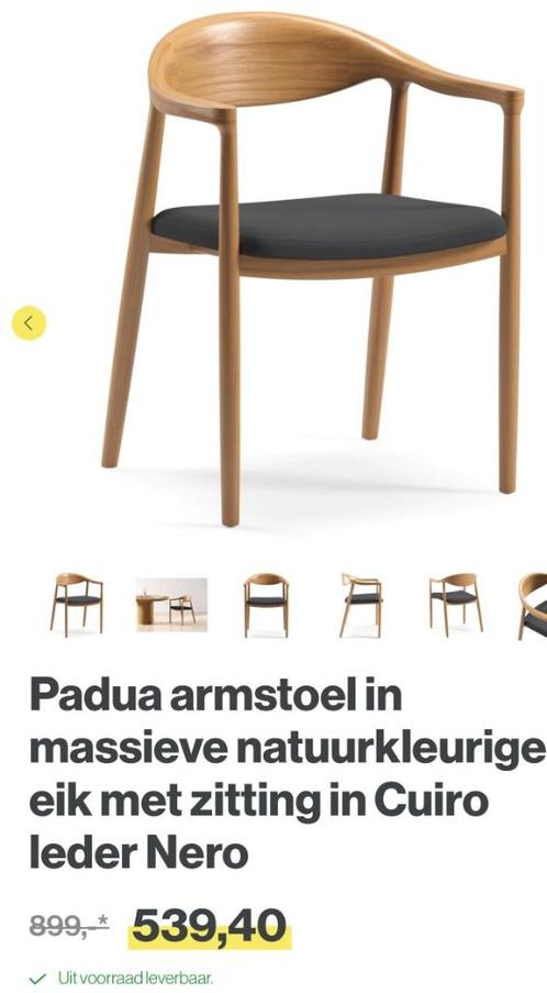 Design stoelen Juntoo 4 stuks, Huis en Inrichting, Stoelen, Nieuw, Vier, Hout, Zwart, Ophalen of Verzenden